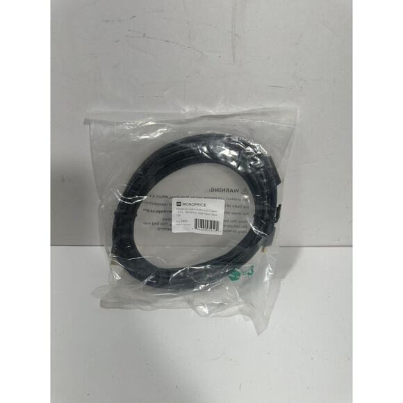Monoprice Select Series DisplayPort 1.2 Cable, Gold Plated, Black, 15ft - Picture 1 of 5